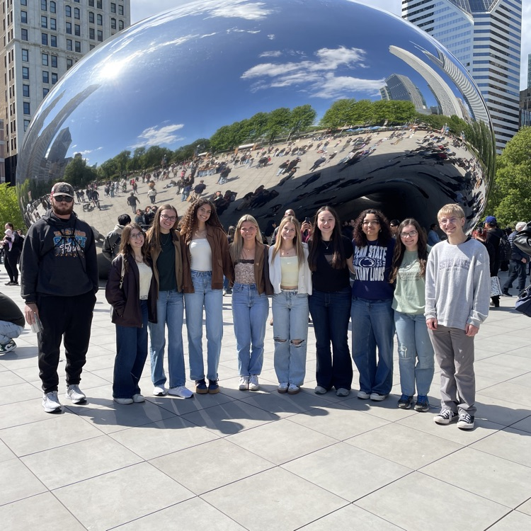 Seniors at the Bean
