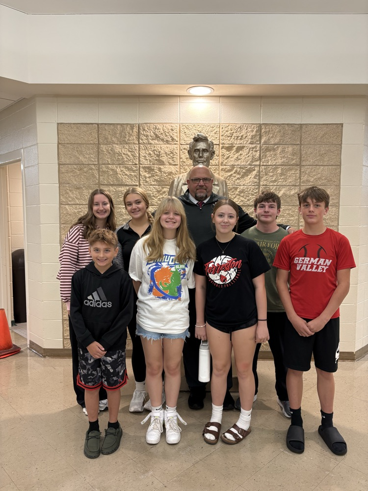 FJSHS September Students of the Month!