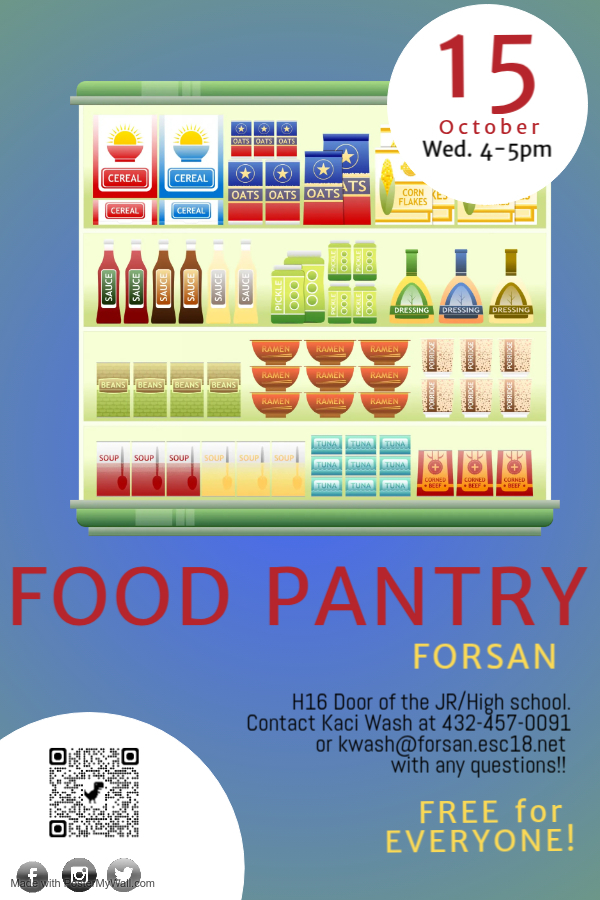 October Food Pantry