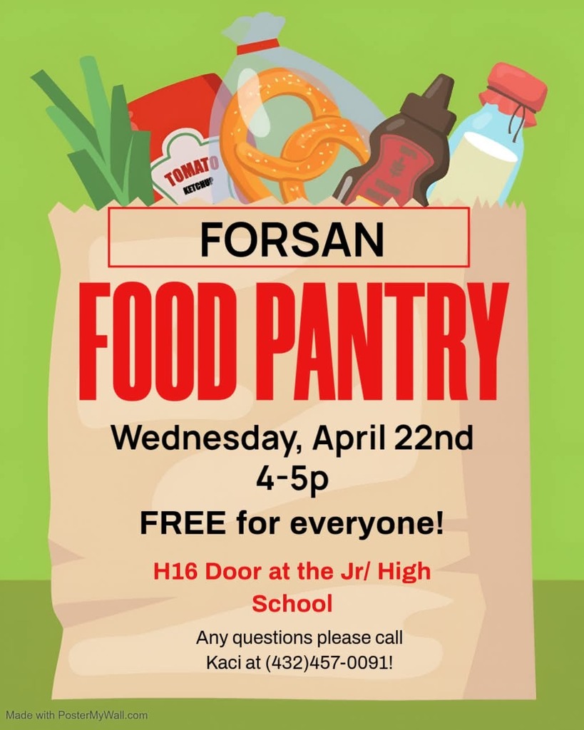 April Food pantry 2026