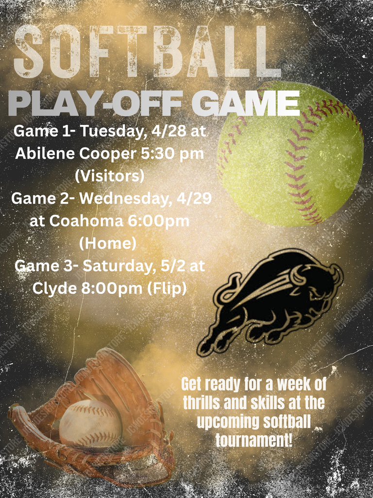 Softball playoff poster Created by  Tyler Freitag