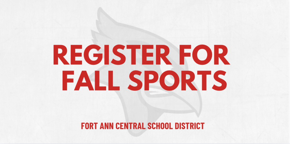register for fall sports