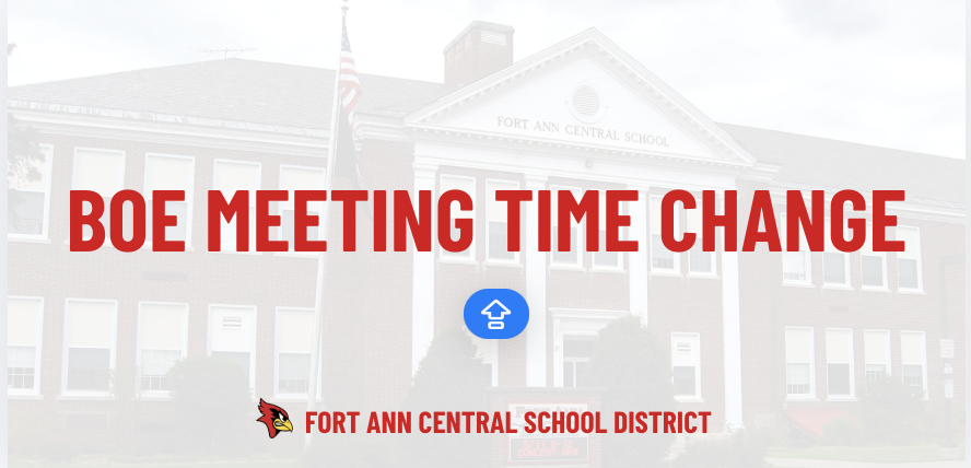 BOE meeting time change