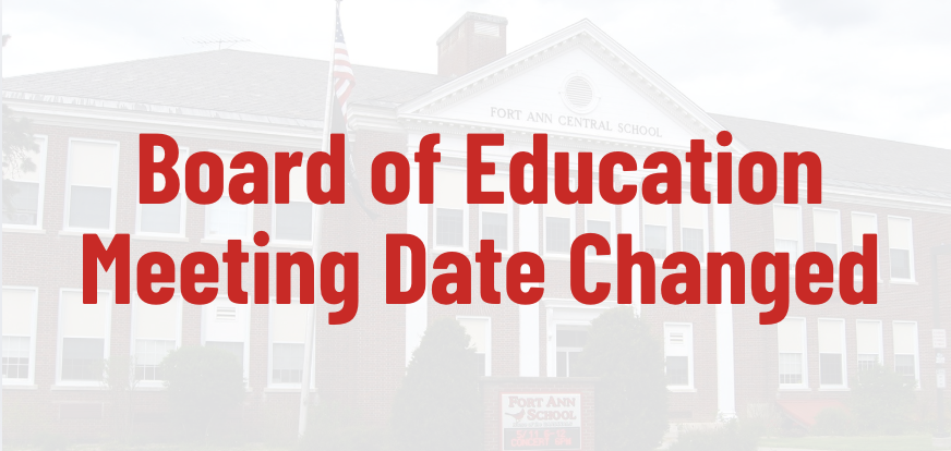 boe meeting date changed