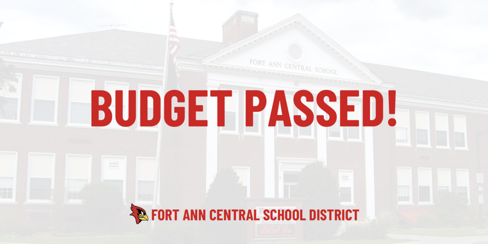 Budget Passed 