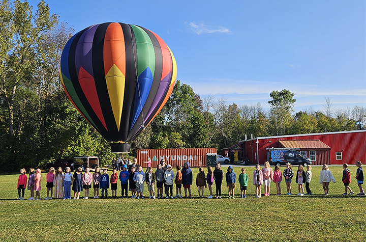 hot air balloon