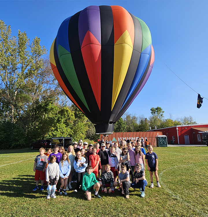 hot air balloon