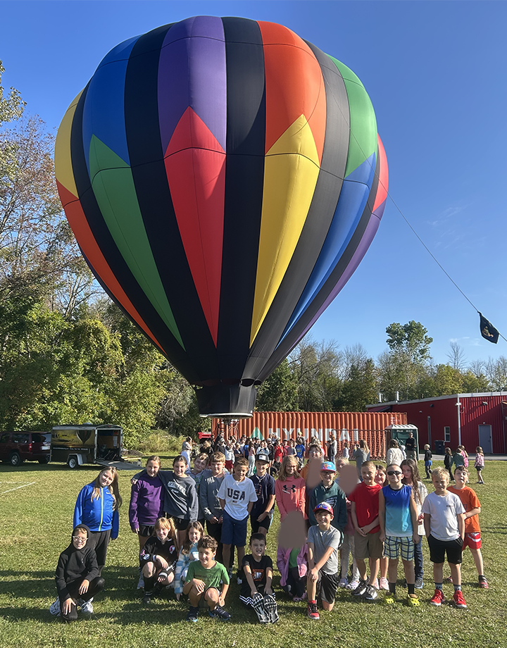 hot air balloon