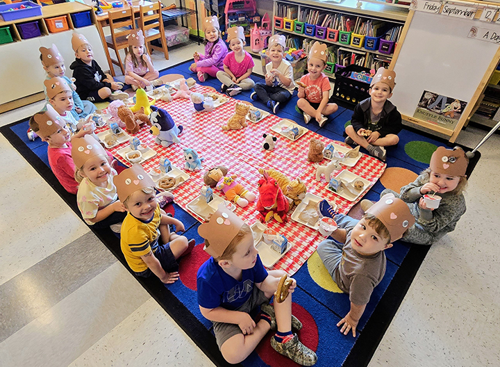 Pre-k teddy bear picnic