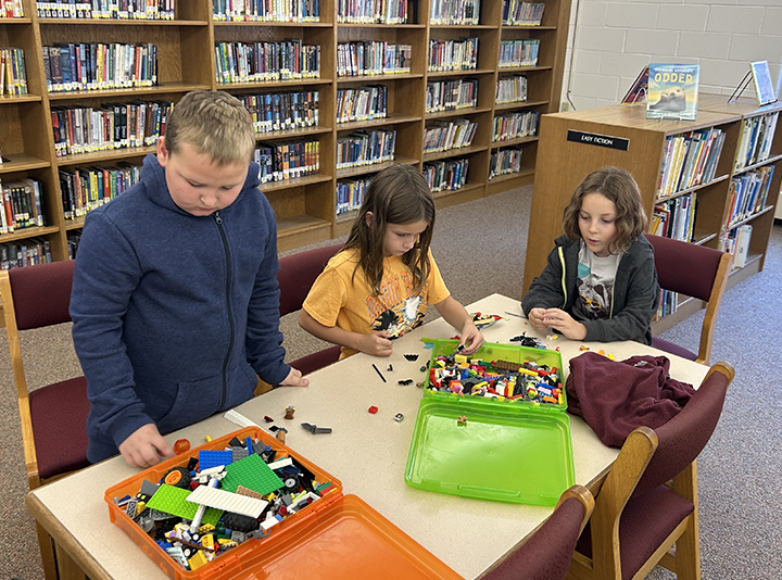 Lego club meeting