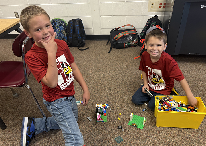 Lego club meeting
