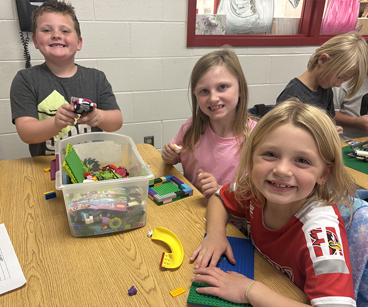 Lego club meeting