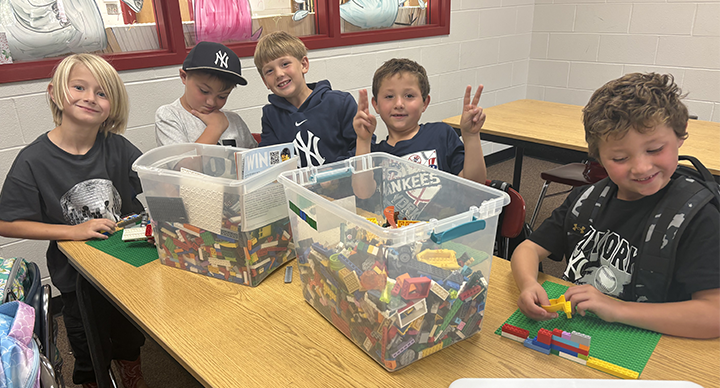 Lego club meeting
