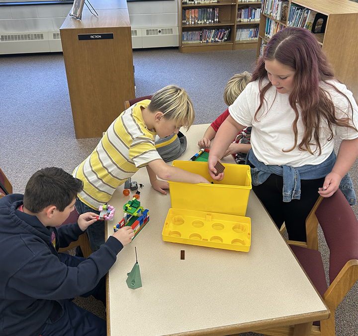 Lego club meeting