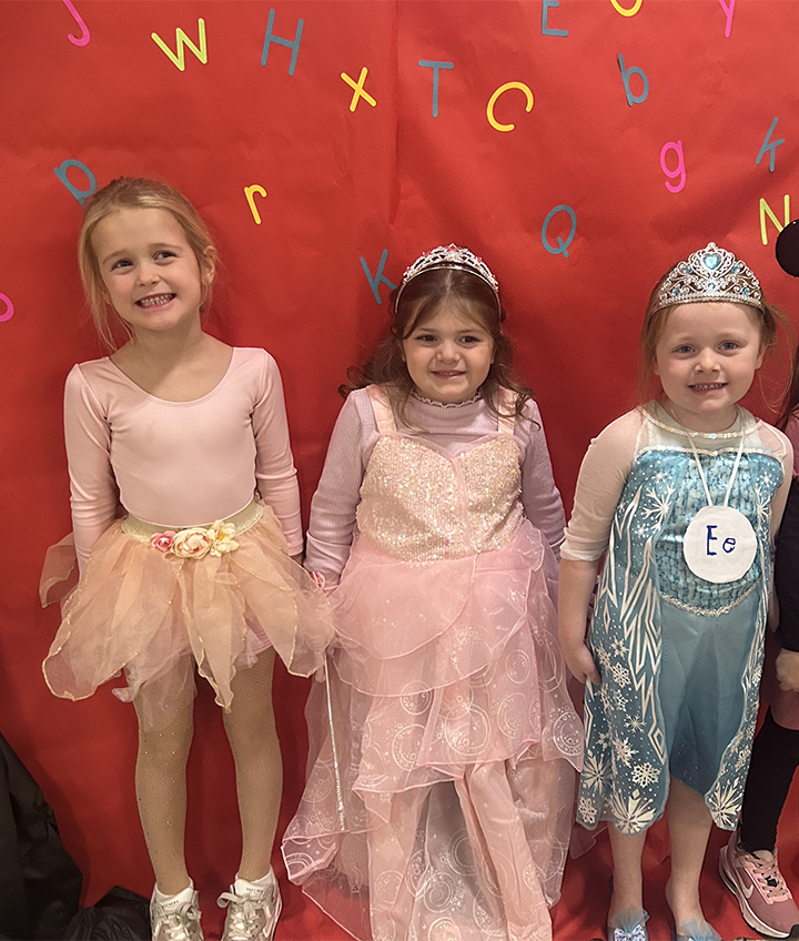 Alphabet fashion show