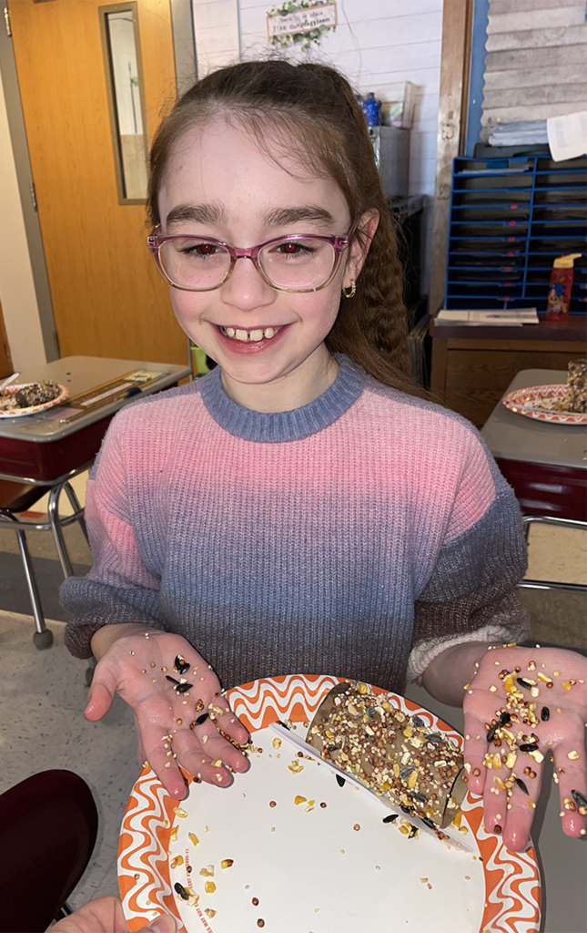 second grade bird feeders 