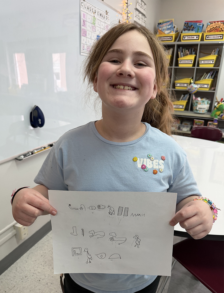 Mrs. Irish Hieroglyphics 