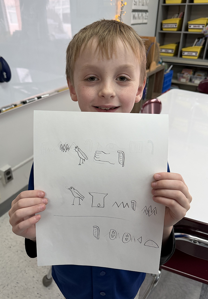 Mrs. Irish Hieroglyphics 