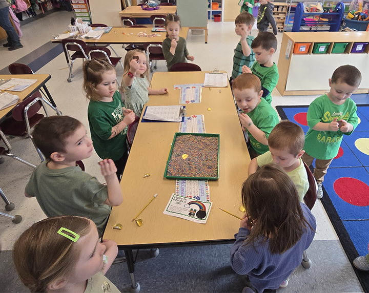 pre-k st. pats day