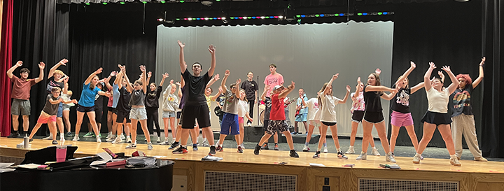 rock of ages rehearsal