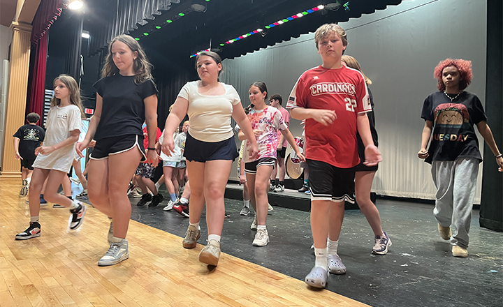 rock of ages rehearsal