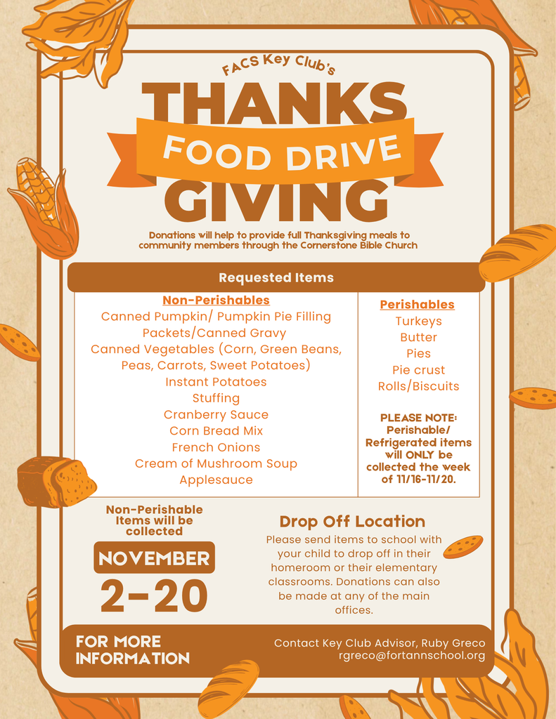 thanksgiving food drive