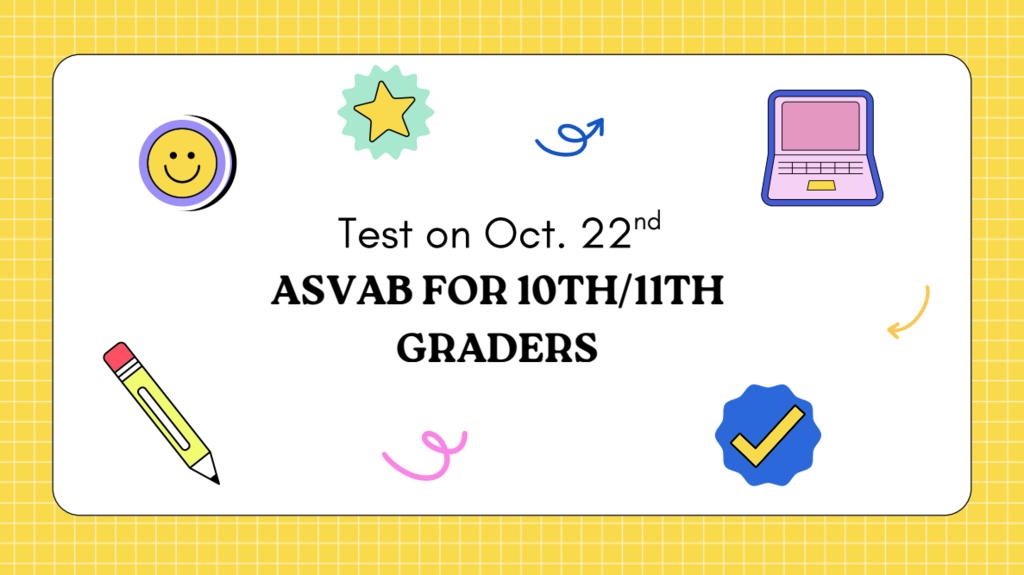 Upcoming tests on October for 10th/11th graders