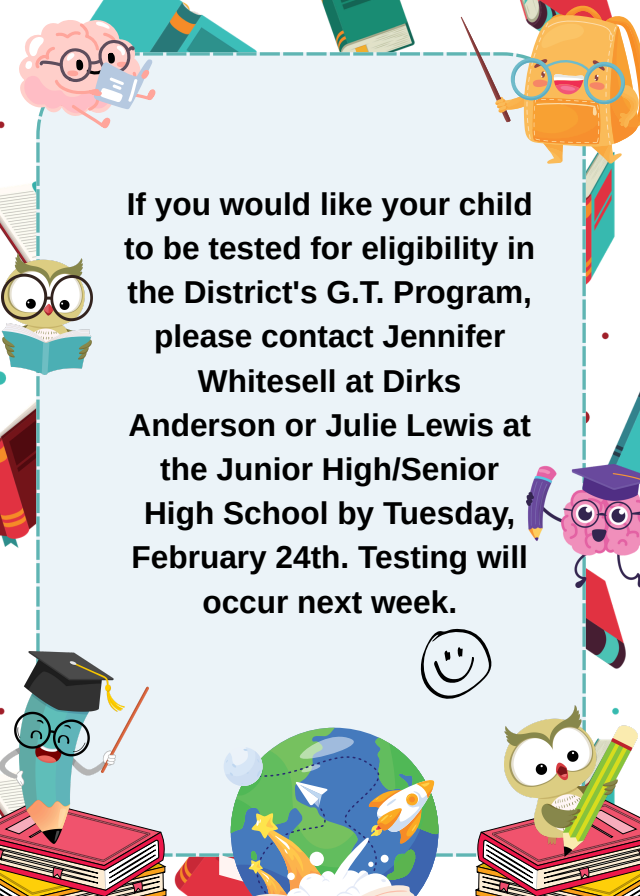 Districts GT program