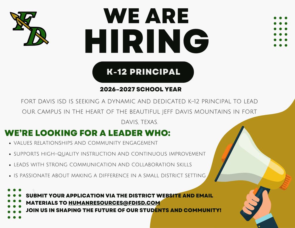 Job opening, principal