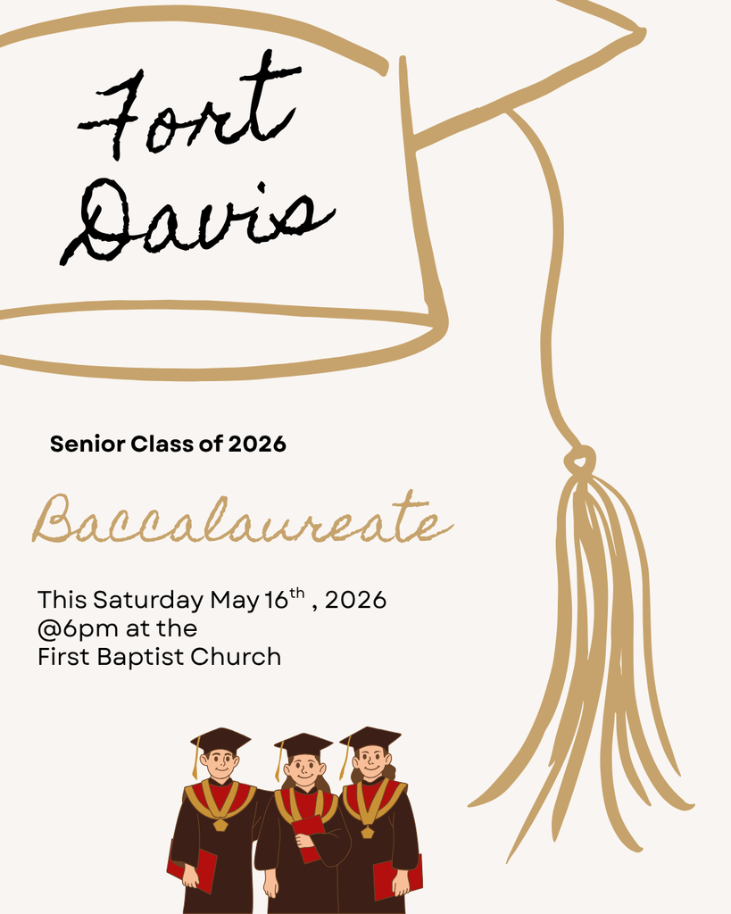 Senior Class of 2026 Baccalaureate @ the first Baptist Church 