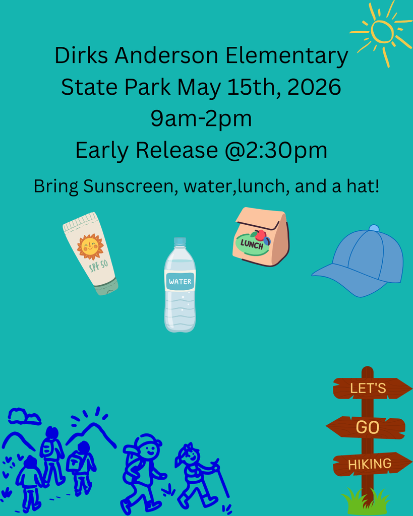 Elementary State Park 5/15/2026 and Early Release @2:30
