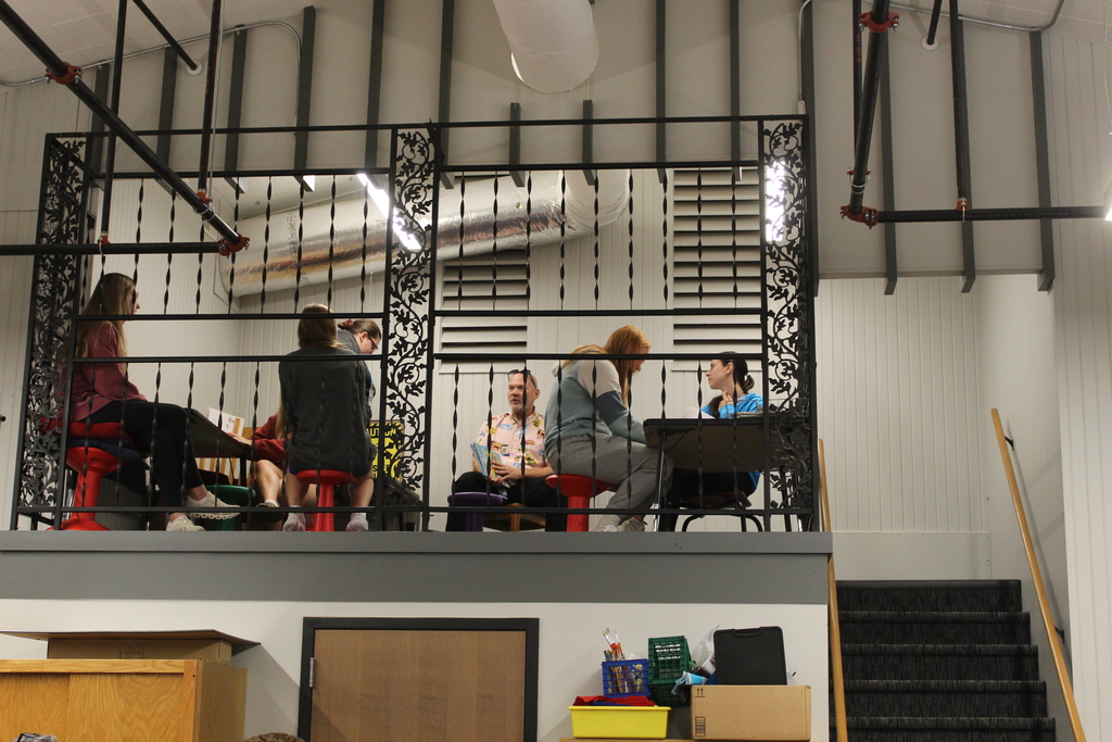 story time in reading loft