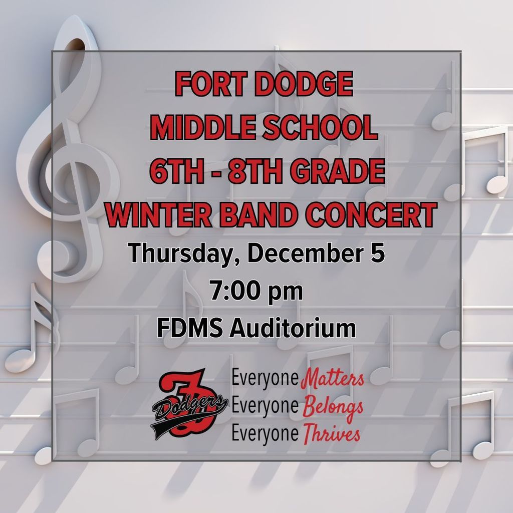 FDMS Winter Band Concert