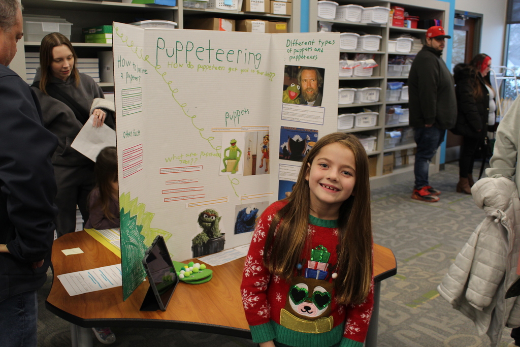 student smiling for camera