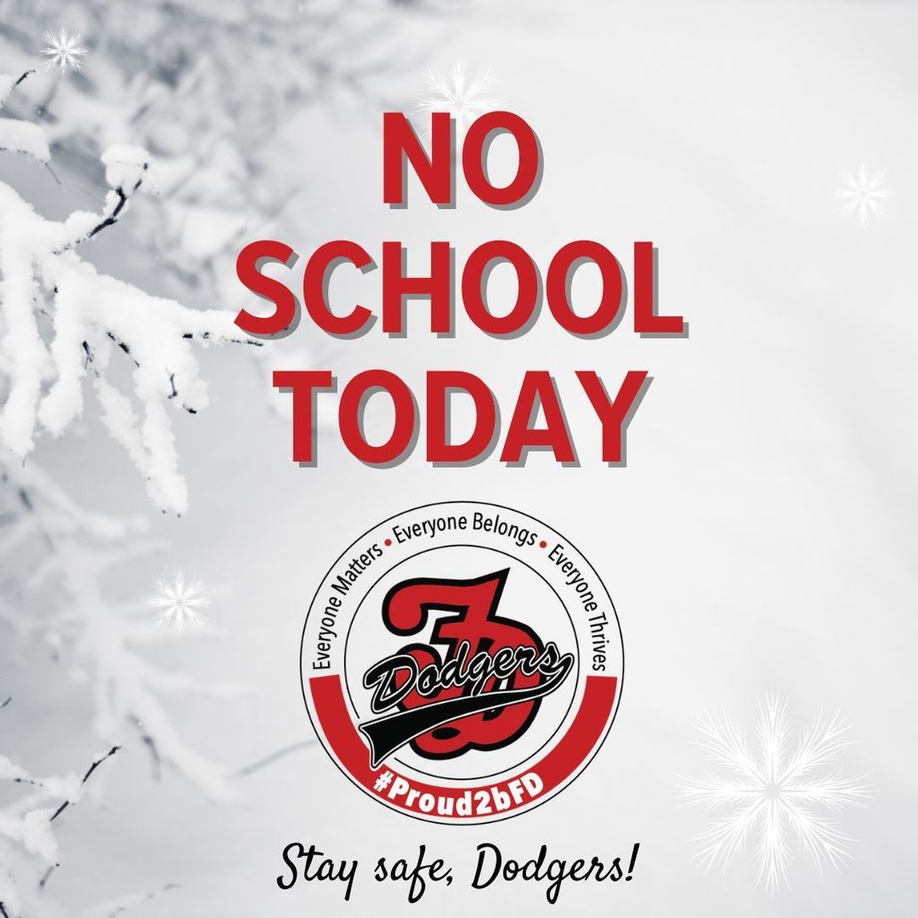 No School due to winter weather
