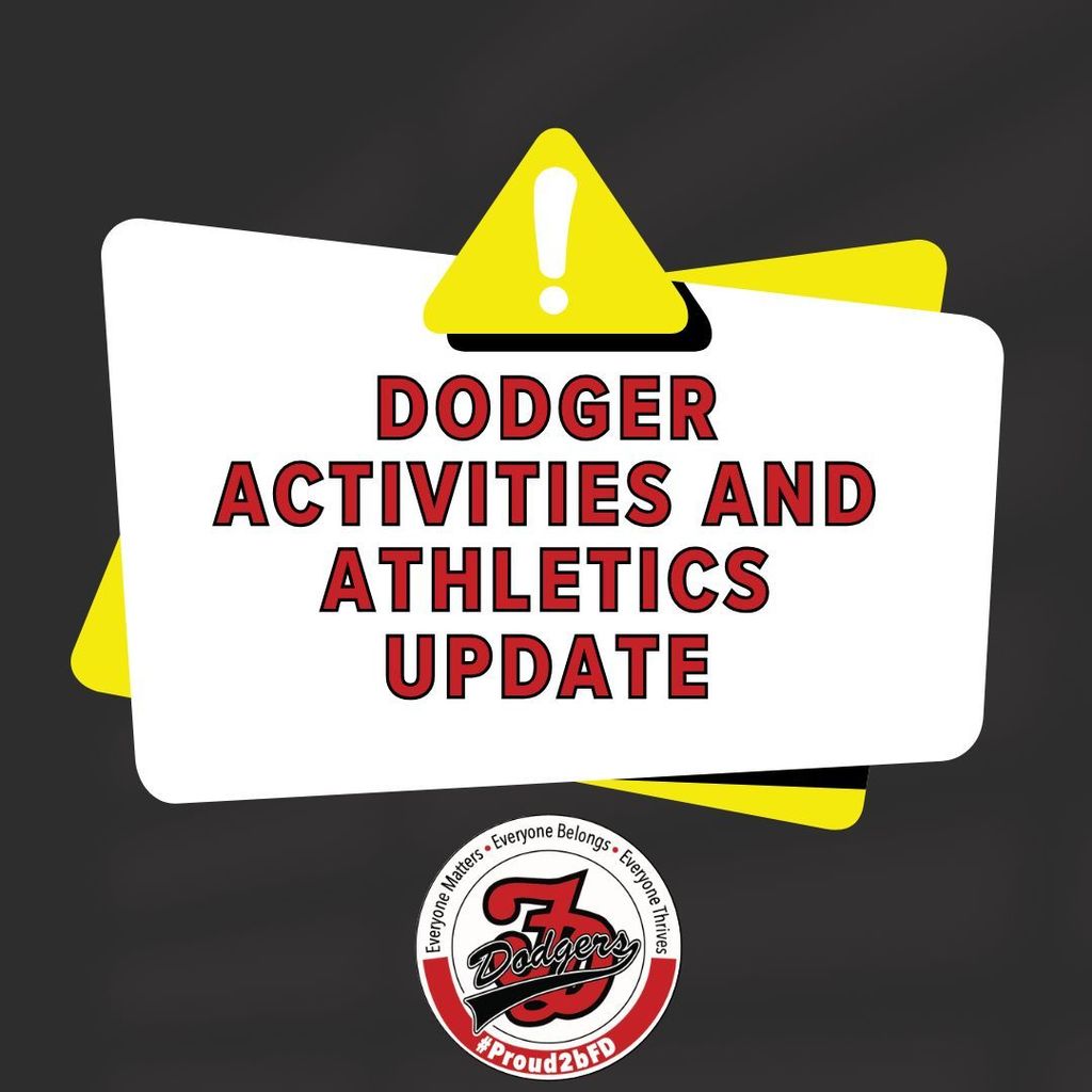 Dodger Activities and Athletics Update