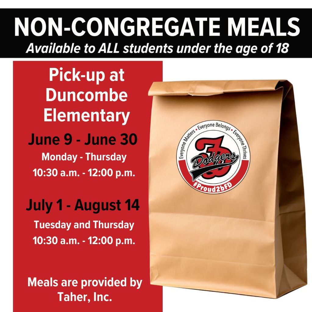 non-congregate meals information