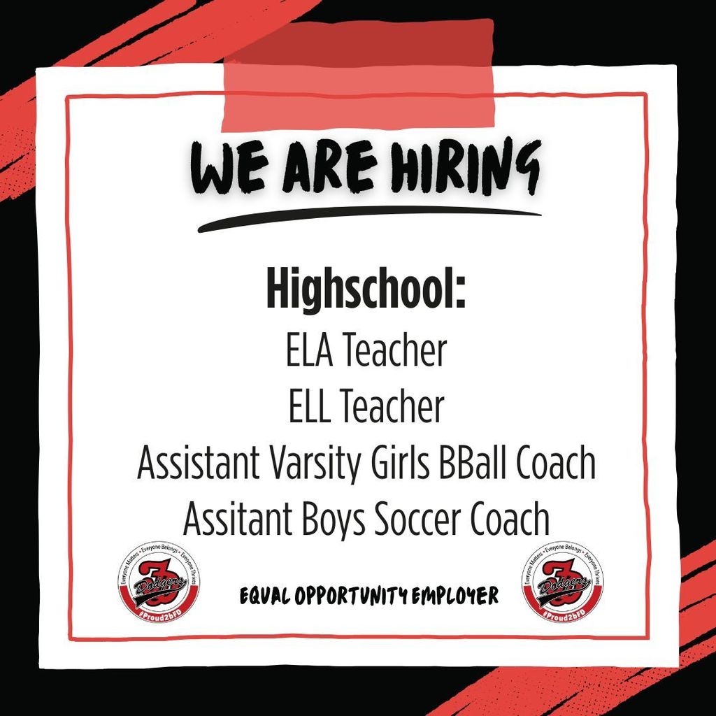 highschool job posting