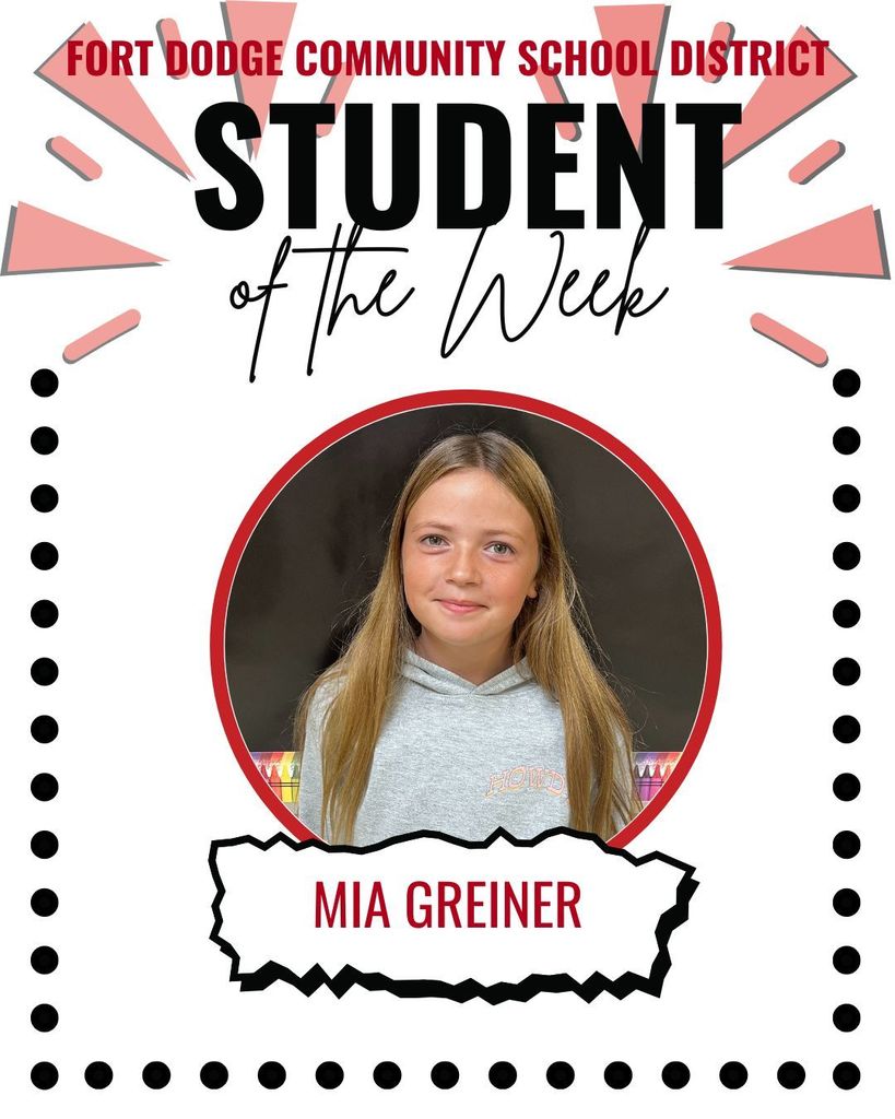 Student of the week