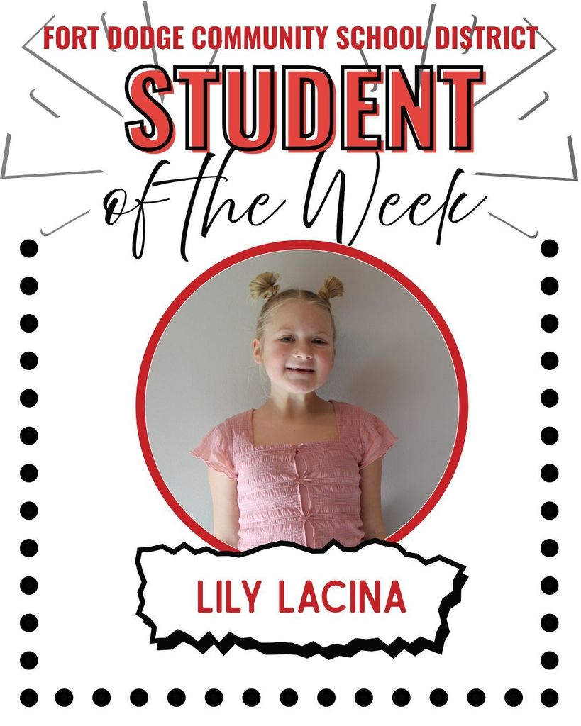 student of the week  0117