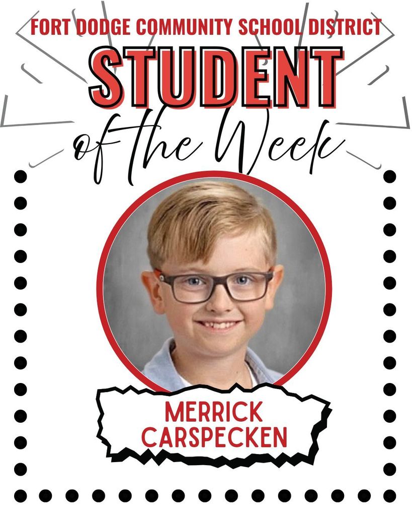 Student of week Feb 14
