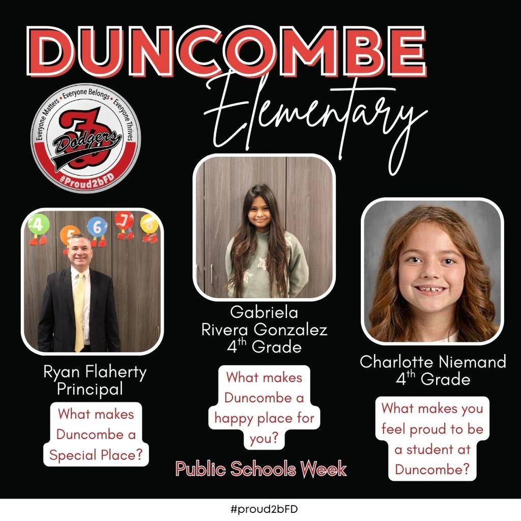 Duncombe Public Schools Week