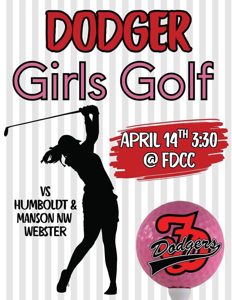 Dodger Girls Golf