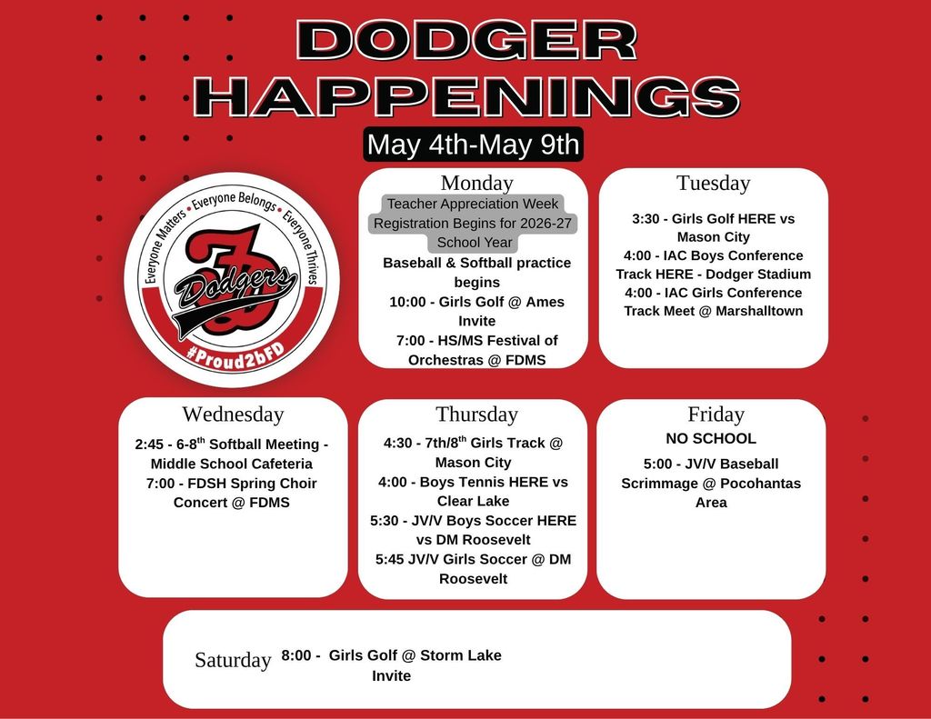 Dodger Happenings