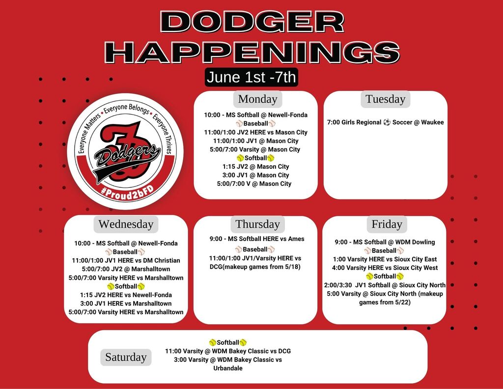 june 1-6