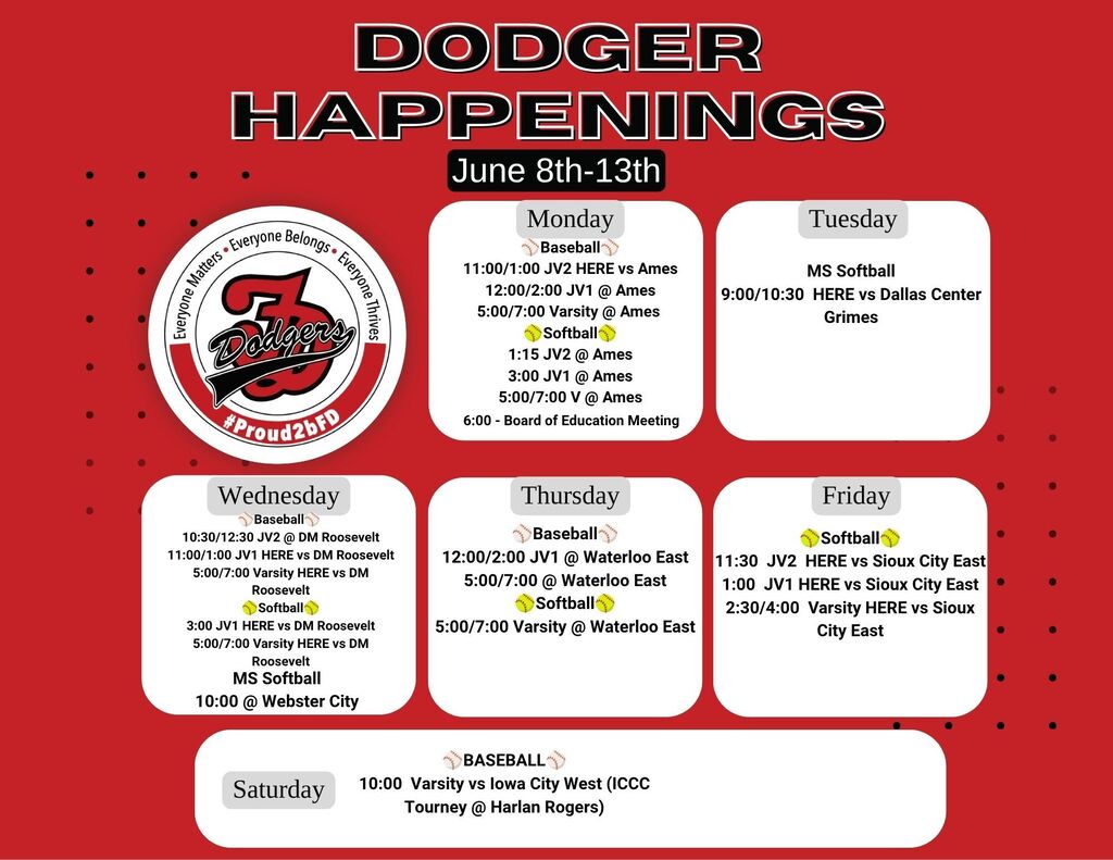 June 8-13