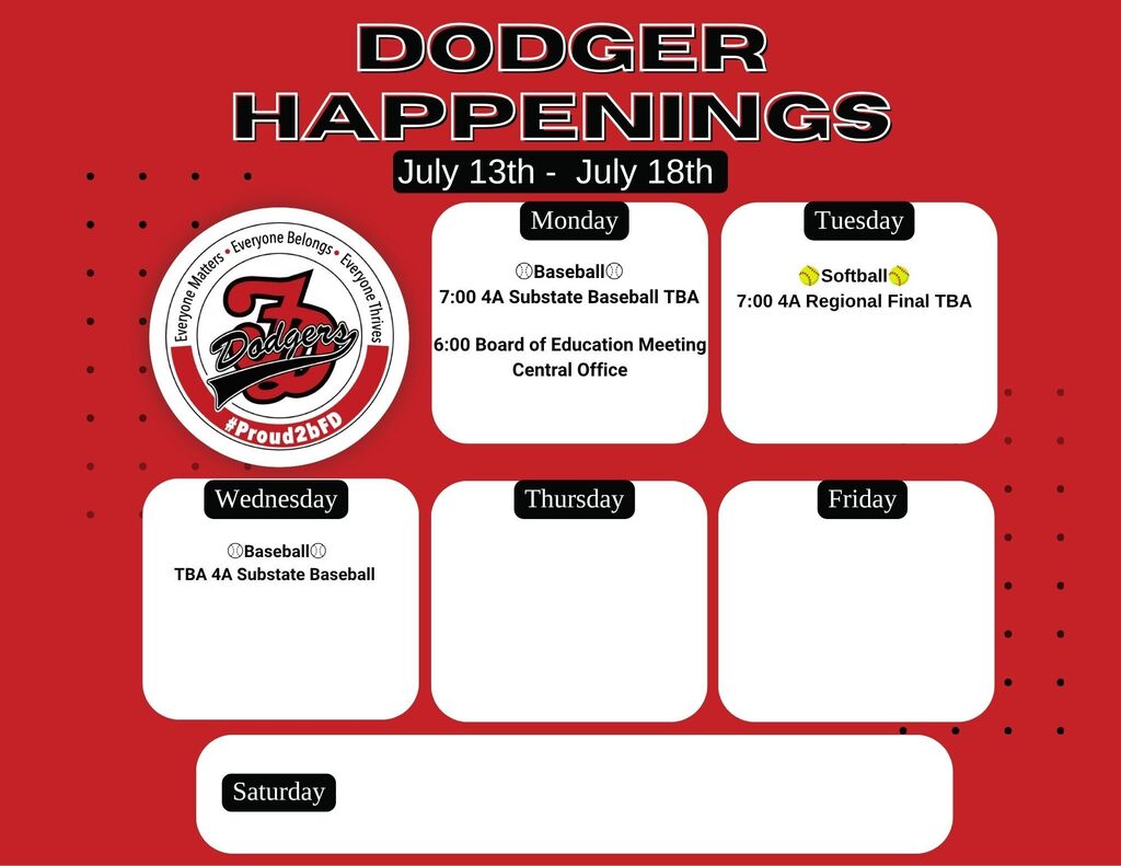 July 13-18