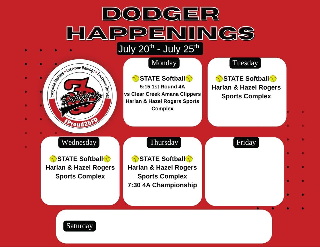 July 20-25