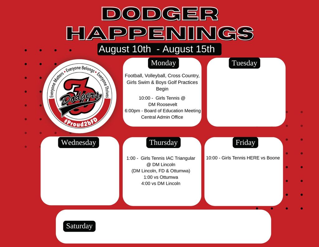 Dodger Happenings