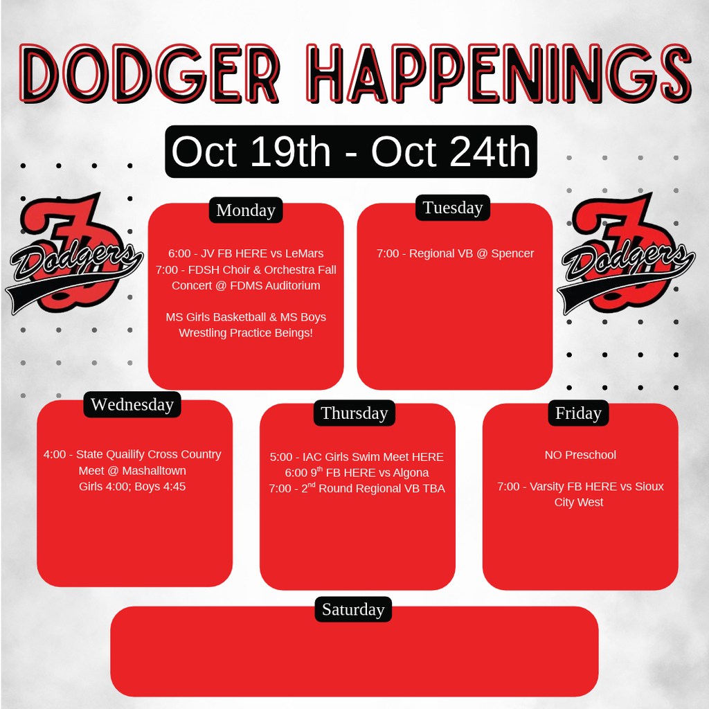 Dodger Happenings